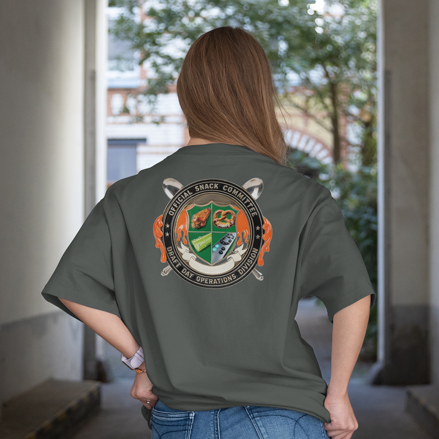 The "Official Snack Committee" Tee — Draft Day Drop, Form BBE-309