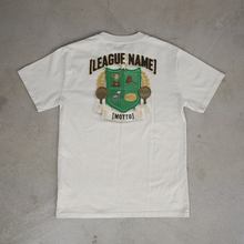 The "[League Name]" Varsity Crest Tee — League Customs, Form BBE-401