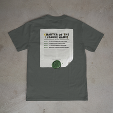 The "[League Name]" Charter Tee — League Customs, Form BBE-404